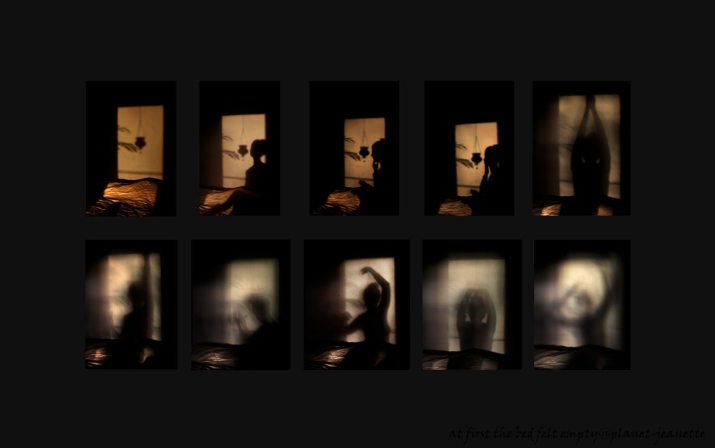 at first the bed felt empty planet jeanette